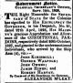 John Kingsmill Government Notice Conditional Pardon The Sydney Gazette and New South Wales Advertiser page 1 19SEP1828